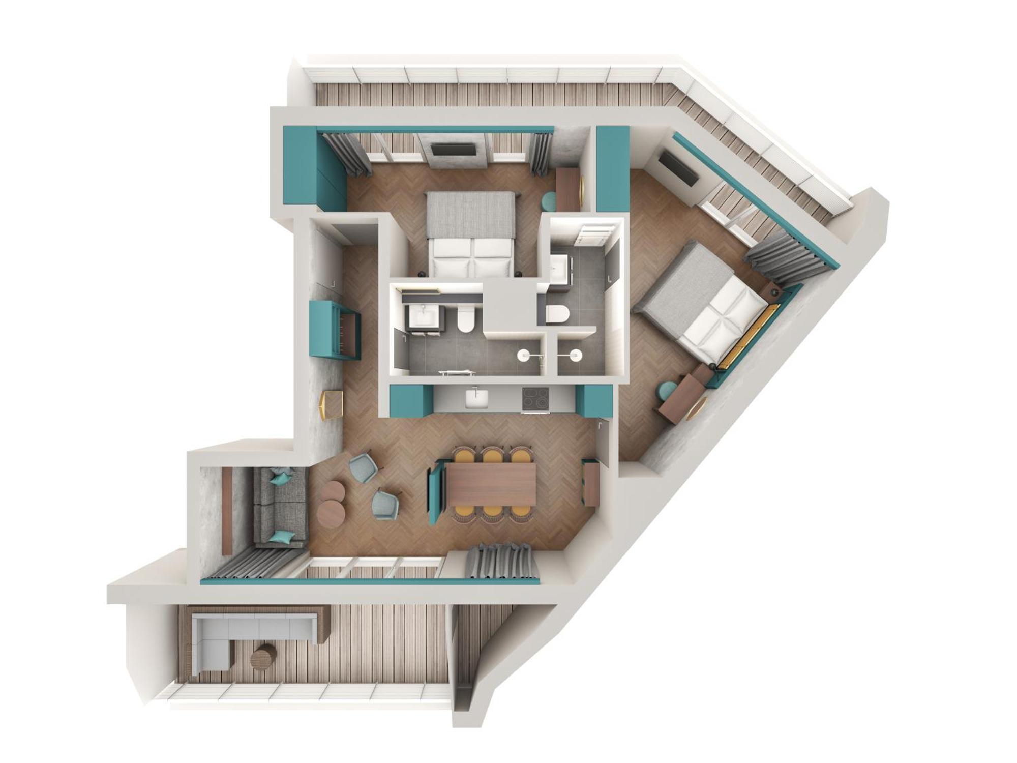 Downtown Apartments Mitte-Wedding Berlin Rom bilde