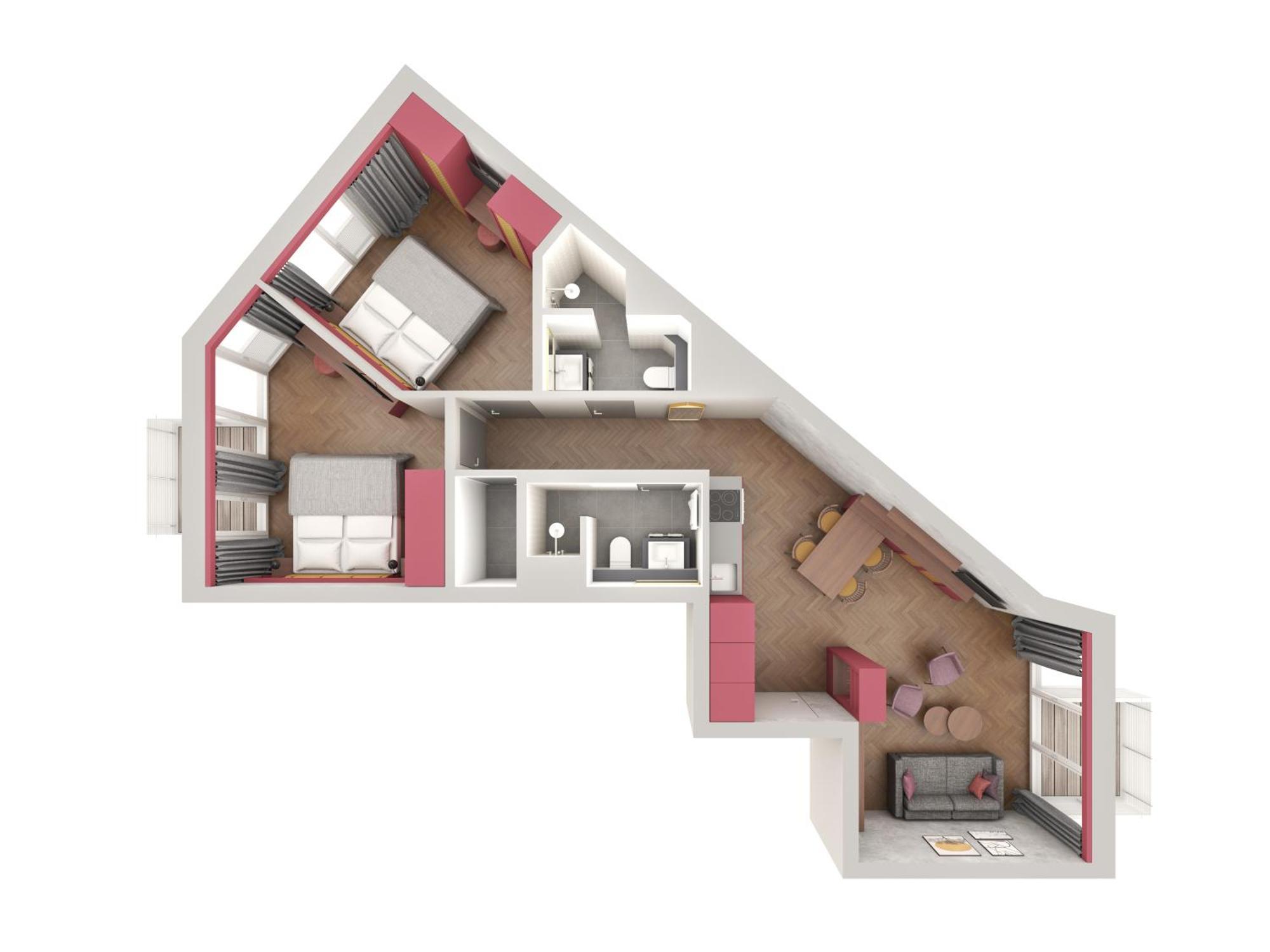 Downtown Apartments Mitte-Wedding Berlin Rom bilde